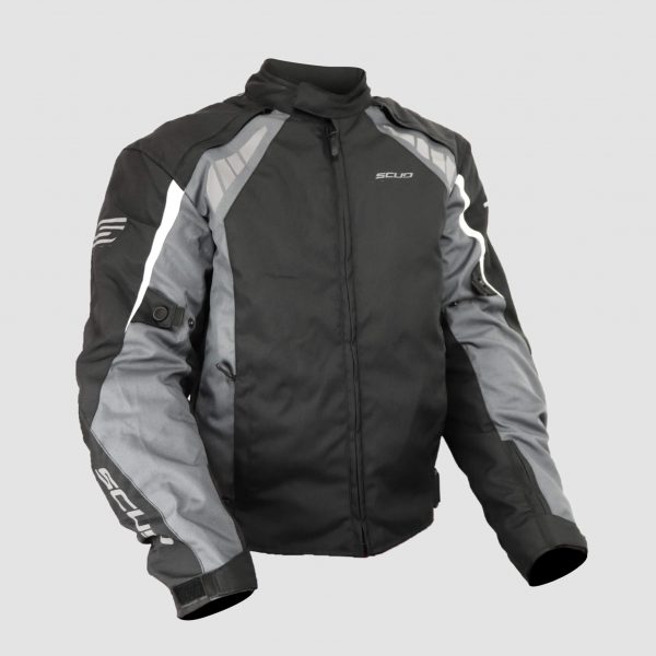 CHUMPA SCUD CORDURA FRIO NEGRO/GRIS - Imagen 2